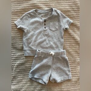 Carter's Gray Kids Matching Set